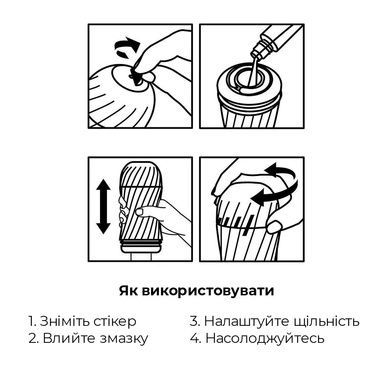 Мастурбатор Tenga Air-Tech TWIST Tickle Red зі змінною тугістю обхвату, ефект глибокого мінету SO1421 фото