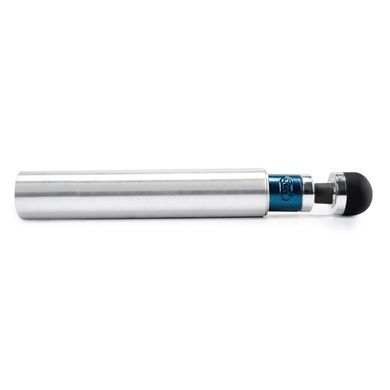 Вібромасажер DOXY Die Cast 3R Blue Flame, дуже потужний, живлення 220В, металевий корпус SO8023 фото