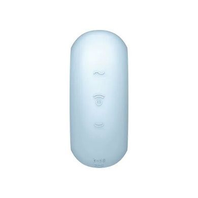 Вакуумний стимулятор із вібрацією Satisfyer Pro To Go 3 Blue SO6987 фото