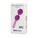 Вагінальні кульки Adrien Lastic Geisha Lastic Balls Mini Violet (S), діаметр 3,4 см, вага 85 гр AD40443 фото 3