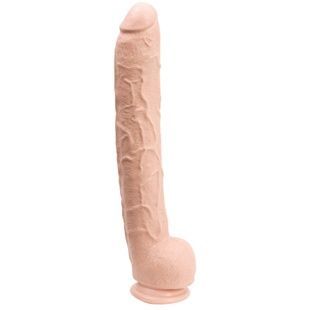 Фаллоимитатор Doc Johnson Dick Rambone Cock White (в ПЭ пакете!), диаметр 6см, длина 42см, ПВХ SO4556 фото