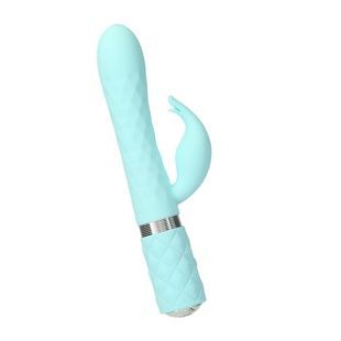 Розкішний вібратор Pillow Talk Lively Teal з кристалом Сваровські для точки G, подарункова упаковка SO6857 фото