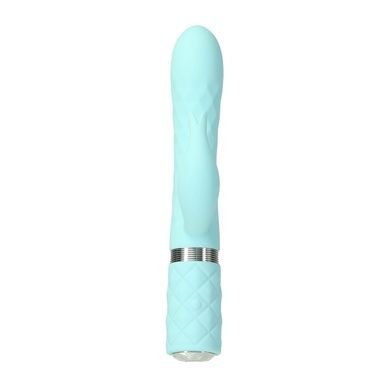 Розкішний вібратор Pillow Talk Lively Teal з кристалом Сваровські для точки G, подарункова упаковка SO6857 фото