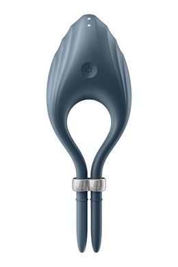 Эрекционное виброкольцо лассо Satisfyer Duelist Dark Blue, 10 режимов, мощный мотор SO6276 фото