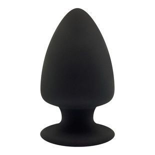 Анальная пробка SilexD (Model 1 size L), двухслойная, силикон+Silexpan, диаметр 7,5 см SO2864 фото