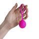 Вагинальные шарики Adrien Lastic Geisha Lastic Balls M&iacute;a Magenta (L), диаметр 4 см, масса 42 г AD40551 фото 4
