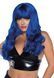 Leg Avenue Misfit Long Wavy Wig Blue SO8010 фото 1