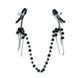 Затискач для сосків Art of Sex - Nipple clamps Afina Black SO5866 фото 1