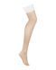 Чулки Obsessive Heavenlly stockings XL/2XL, широкая резинка SO8183 фото 3