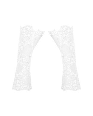 Кружевные митенки Obsessive Heavenlly gloves O/S SO8184 фото