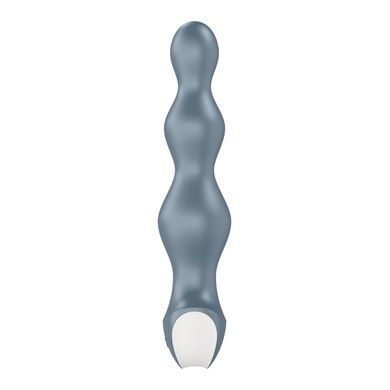 Анальный стимулятор-бусины с двумя моторами Satisfyer Lolli-Plug 2 Ice blue SO4927 фото