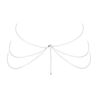 Цепочка для тела Bijoux Indiscrets Magnifique 8 Body Chain &mdash; Silver SO5923 фото