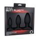 Набор анальных пробок Nexus Butt Plug Trio, макс. диаметр 3&ndash;4&ndash;5 см SO2743 фото 2