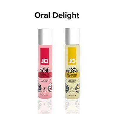 Гель для оральных ласк System JO Oral Delight Vanilla Thrill (30 мл), эффект холод-тепло SO1495 фото