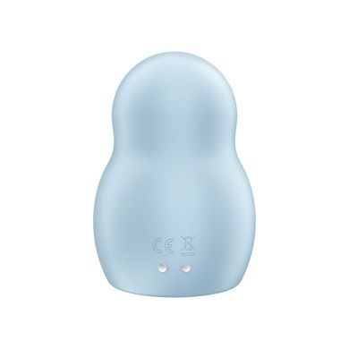 Вакуумный стимулятор с вибрацией Satisfyer Pro To Go 1 Blue SO7798 фото