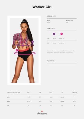 Obsessive Worker Girl L/XL SO7734 фото