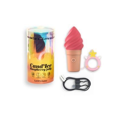 Вибратор-мороженое Love To Love CAND'ICE &mdash; RASPBERRY JOLLY SO6820 фото