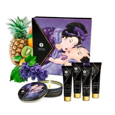 Подарунковий набір Shunga GEISHAS SECRETS &ndash; Exotic Fruits: для шикарної ночі вдвох SO7823 фото