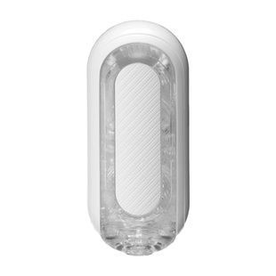 Мастурбатор Tenga Flip Zero Gravity White, изменяемая интенсивность стимуляции, раскладной SO6236 фото