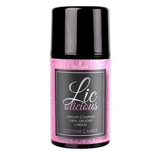 Гель для минета Sensuva Lic-o-licious Cotton Candy (50 мл), маслянистый, без сахара SO3198 фото