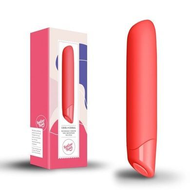 Вибратор SugarBoo Cool Coral, 10 уровней интенсивности SO6622 фото