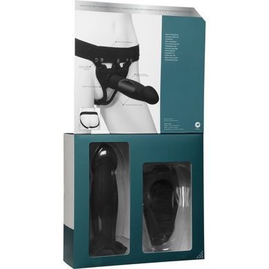 Страпон унисекс Doc Johnson Body Extensions &ndash; Be Bold, полая насадка SO6059 фото