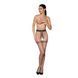Телесные колготки с открытым доступом, контрастная двойная резинка TIOPEN 015 beige 3/4 (20 den) &mdash; P SO5826 фото 3
