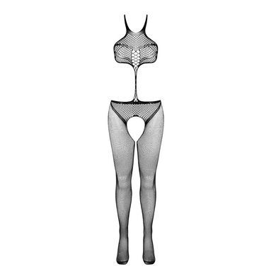 Открытый бодистокинг Passion BS080 black SO4729 фото