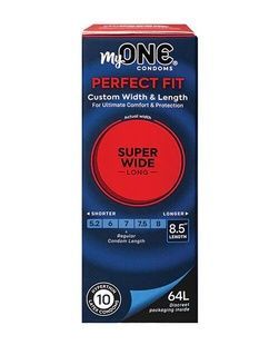 Презервативы MyONE Super Wide & Long 10 шт, картонная коробка SX1255 фото
