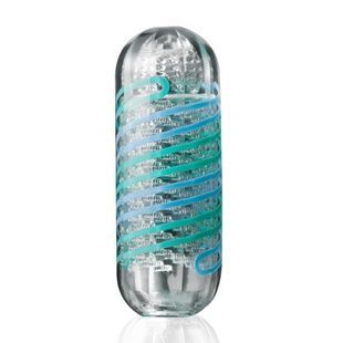Мастурбатор Tenga Spinner 04 Pixel Cool Edition з пружною стимулювальною спіраллю всередині SO5127 фото
