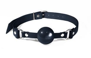 Кляп силіконовий Feral Feelings Silicon Ball Gag Black/Black SO8265 фото
