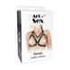 Портупея женская с шипами Art of Sex - Demia Leather harness, Черная XS-M SO8305 фото 3