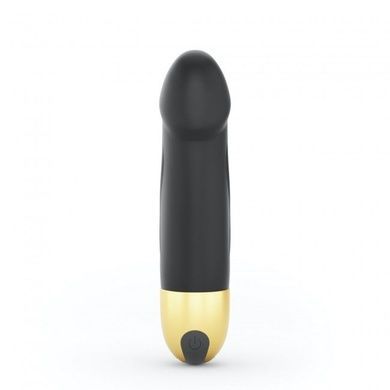 Вібратор Dorcel Real Vibration S Gold 2.0, діаметр 3,7см, перезаряджається, для точки G, водостійкий SO3565 фото