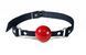 Кляп силіконовий Feral Feelings Silicon Ball Gag Black/Red SO8266 фото 1