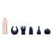 Вибромассажер Pillow Talk Secrets Desires 6-Piece Mini Massager Set - Navy SO7750 фото 2